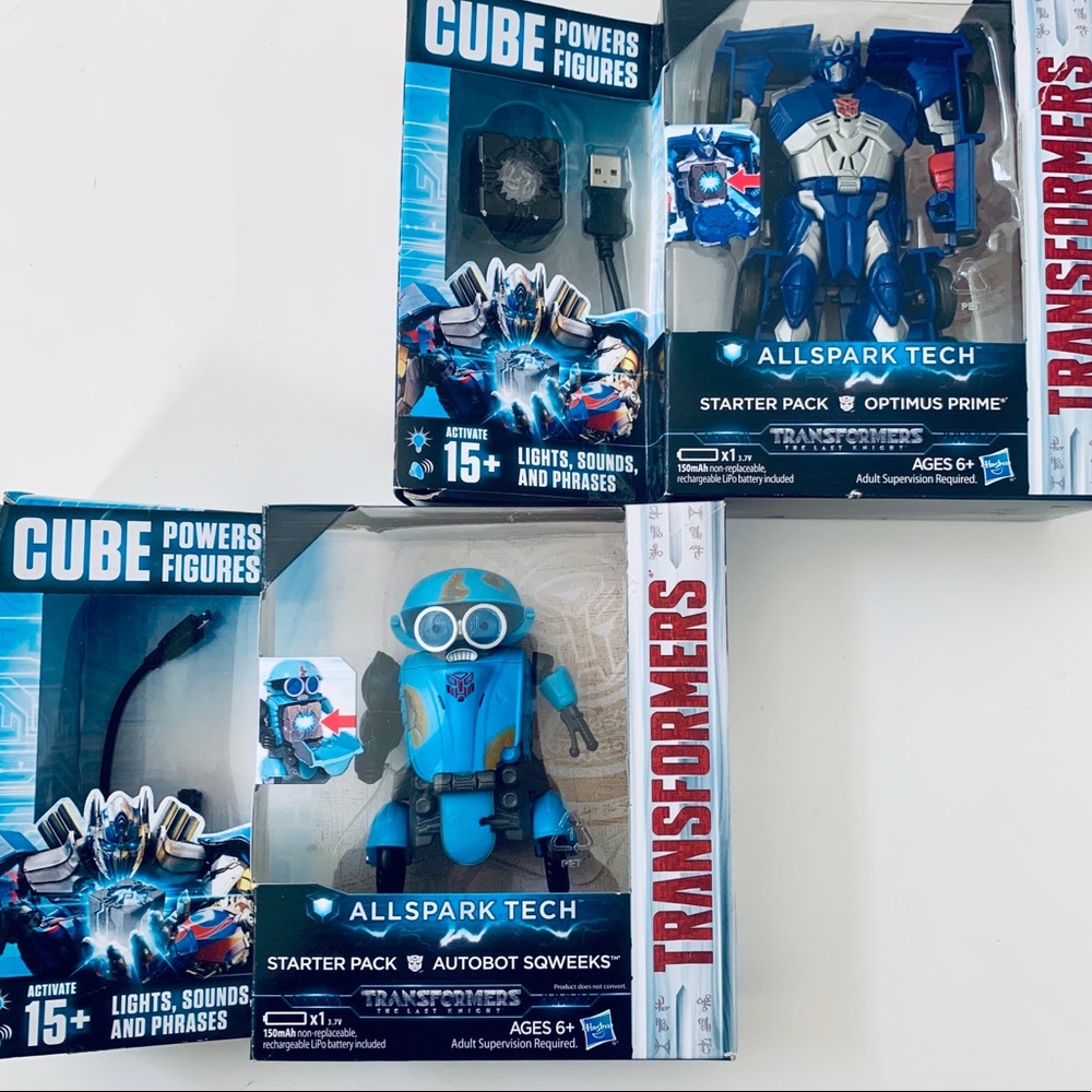 Transformers Allspark Tech Optimus Prime Sqweeks